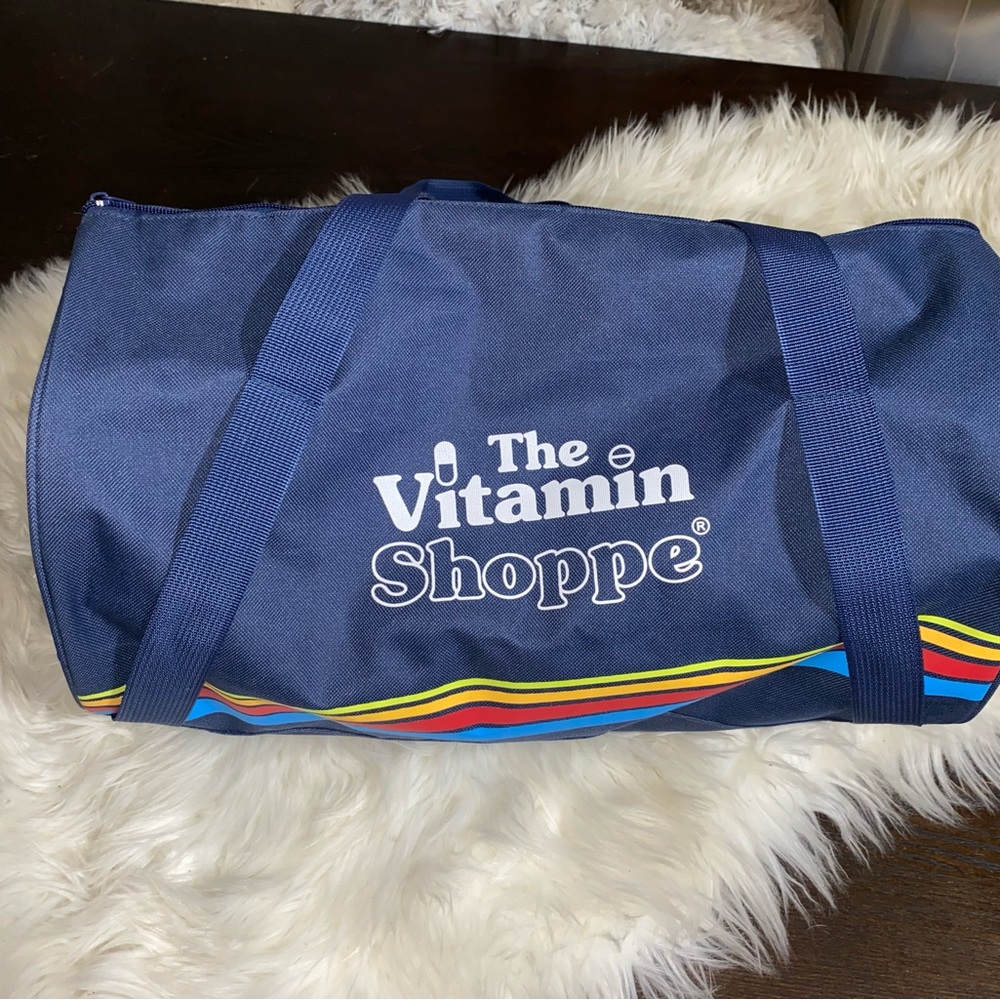 Blue Duffel Bag